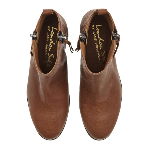 French Sole Charlotte Tan Leather (CHA02)