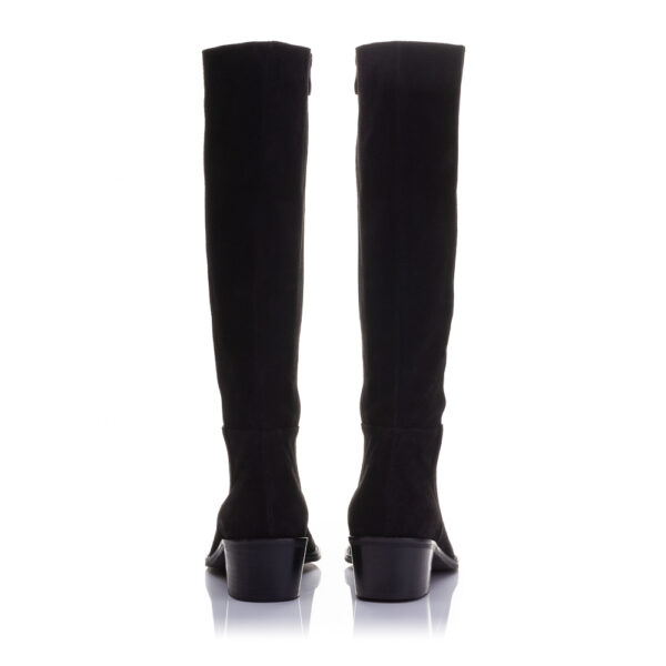 French Sole Ebury Boots Black Suede (EB02)