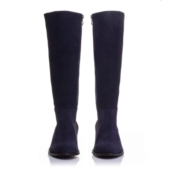 French Sole Ebury Boots Navy Suede (EB03)