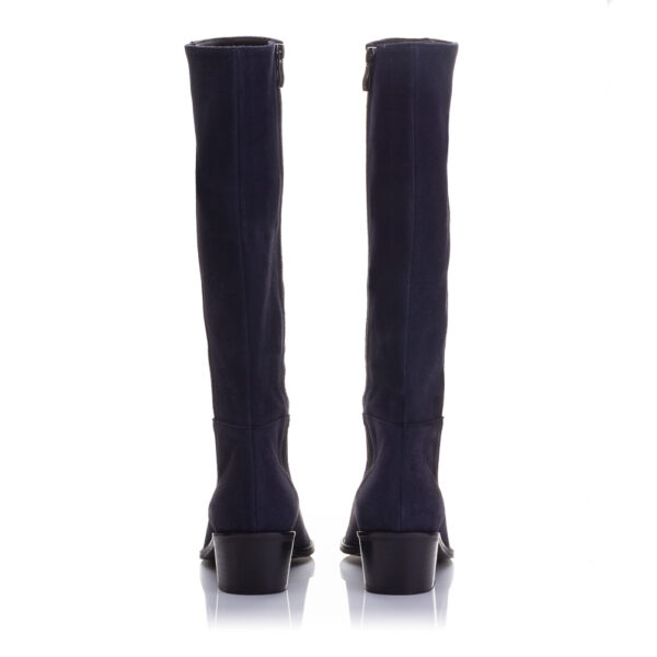 French Sole Ebury Boots Navy Suede (EB03)