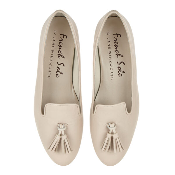 french sole Hefner Nude Leather (HFF53)