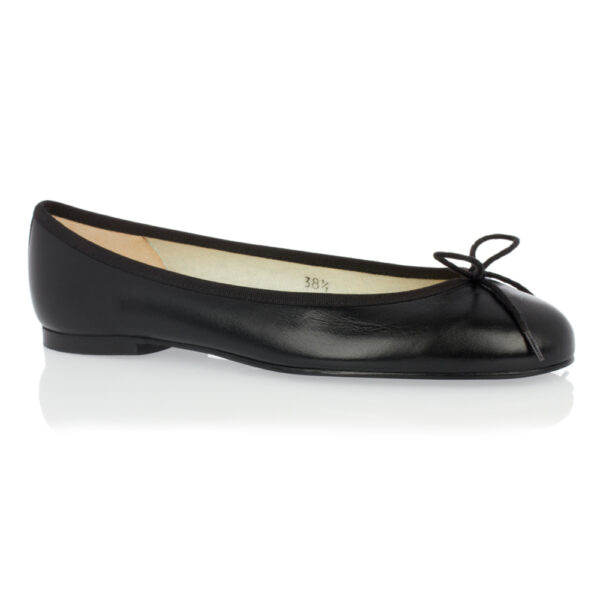 French Sole Henrietta Black Leather (HE01)