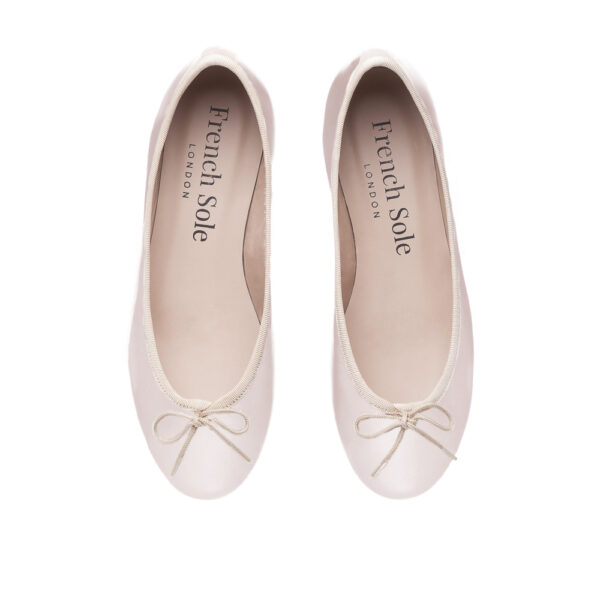 french sole Henrietta Nude Leather (HE720)