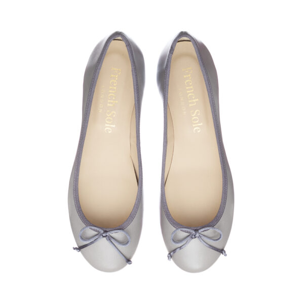 french sole Lola Grey Leather (LOL31)