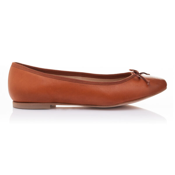 French Sole Lola Honey Tan Leather (LOL11)