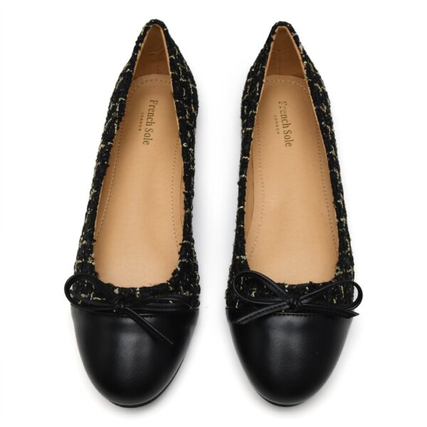 french sole London Black Tweed (LON03)