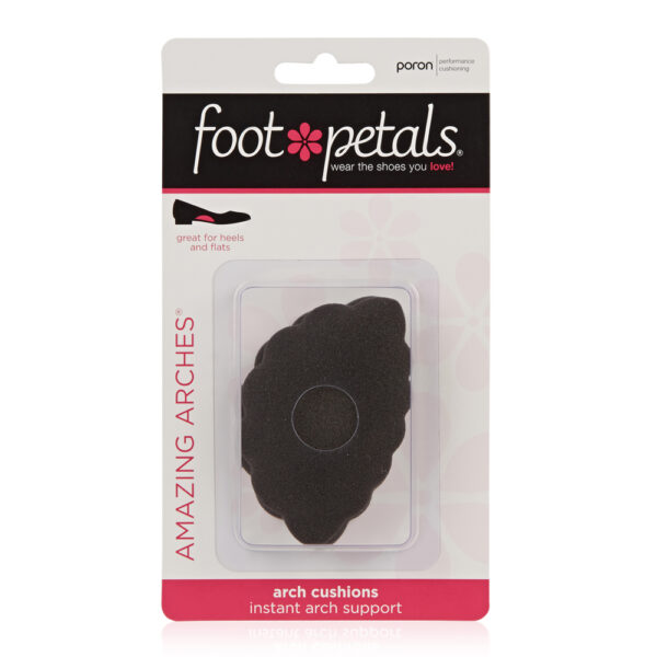 french sole Poron Foot Petals Black Arch (FPA01)