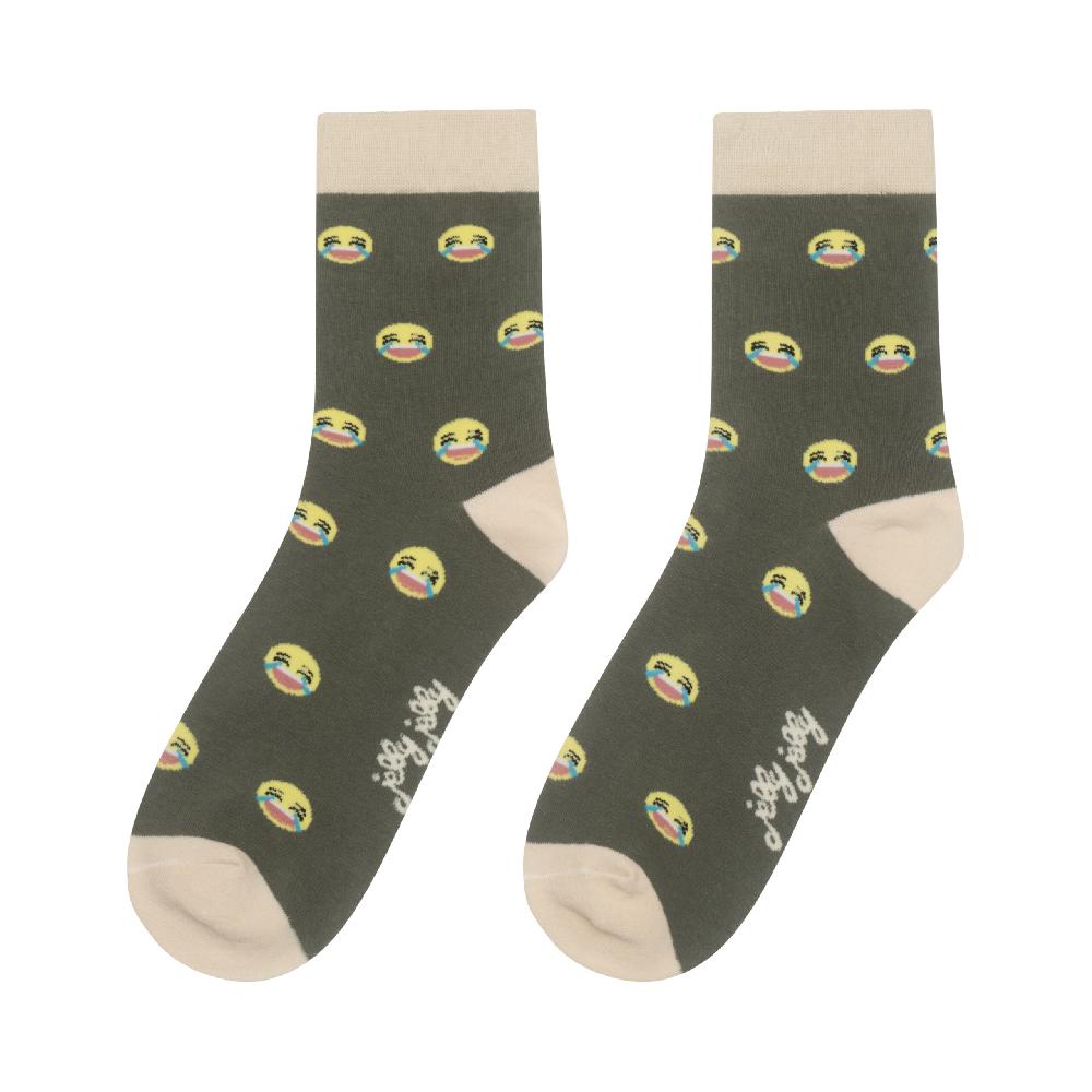 french sole Socks with Emoji (SOCK15)