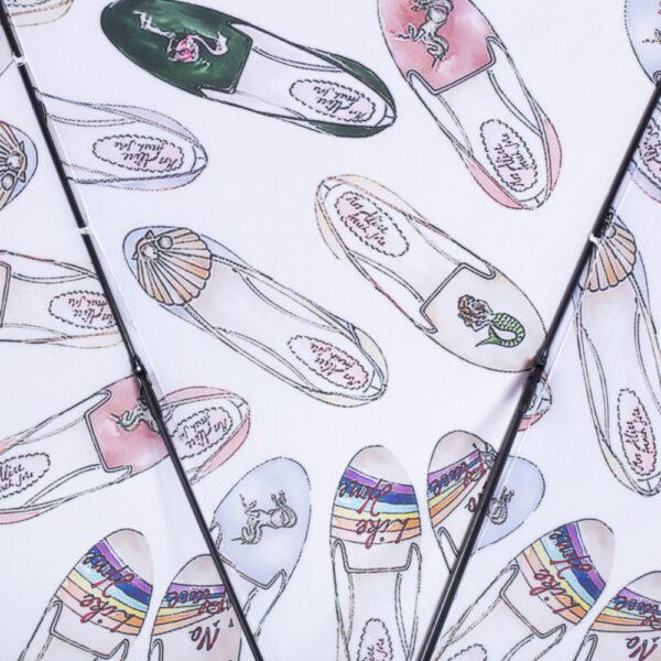 French Sole Pink Double Canopy/Bunny Head Handle Umbrella (P01)
