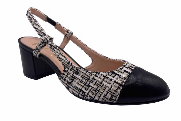 French Sole Fs Ny Baton - Black Tweed