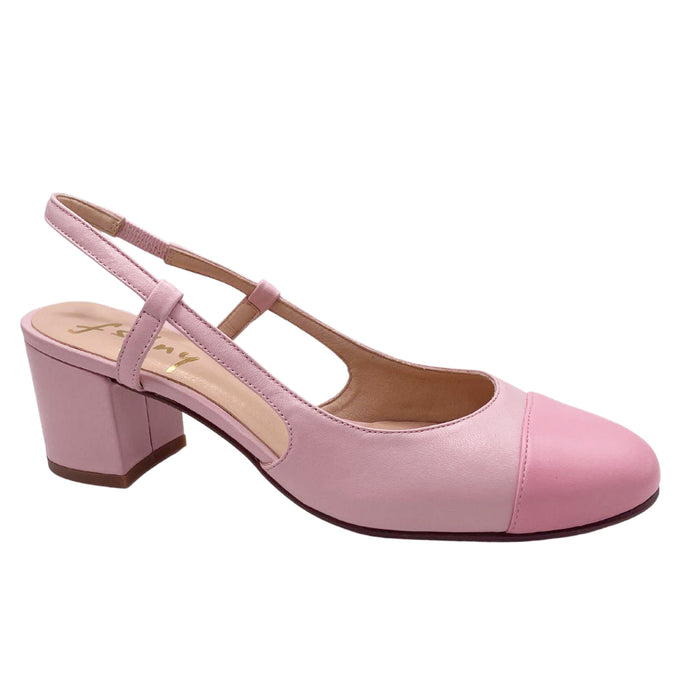 French Sole Fs Ny Baton - Blush Leather