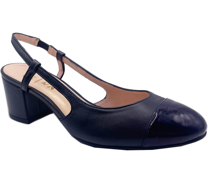 French Sole Fs Ny Baton - Navy Leather