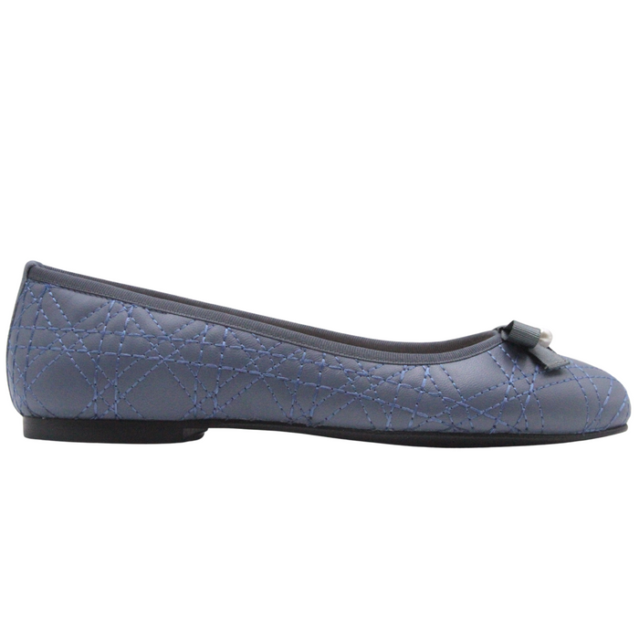 french sole fs ny Candiace - Slate Blue Leather