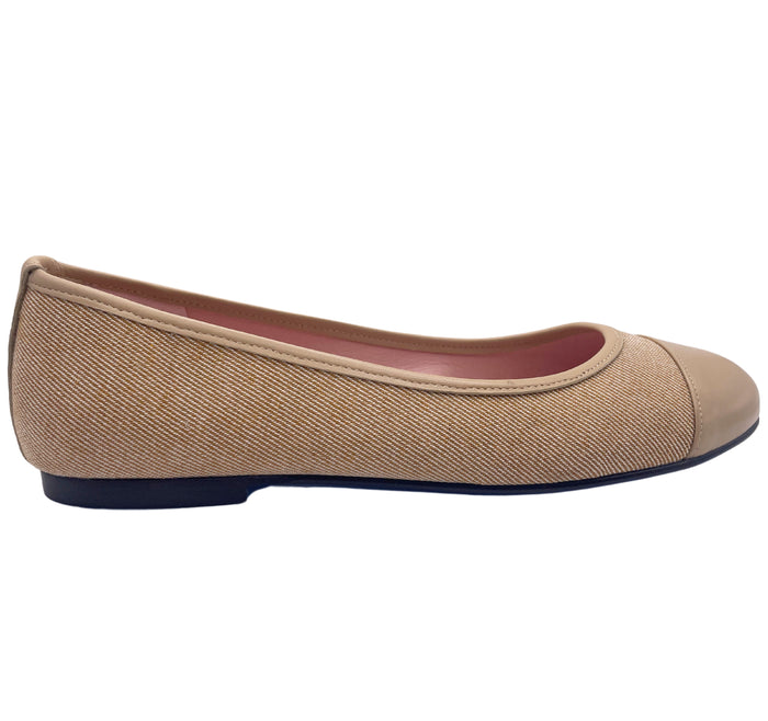 french sole fs ny Caroline - Camel Denim