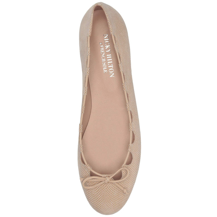 French Sole Fs Ny Charlott - Beige Snake