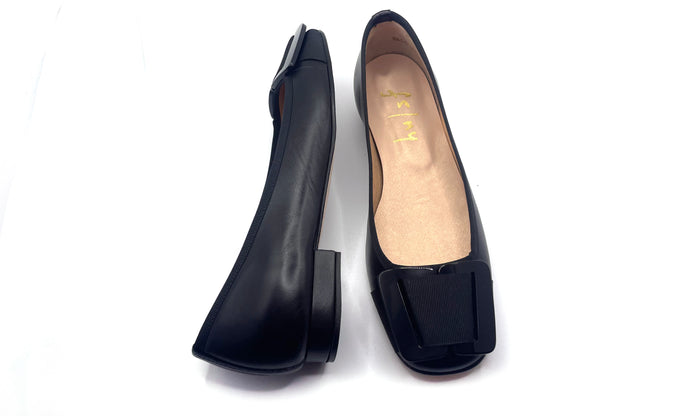 French Sole Fs Ny Classic - Black Leather