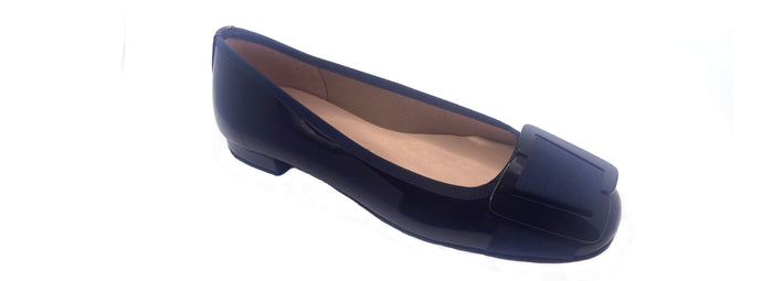 French Sole Fs Ny Classic - Navy Patent