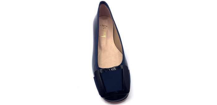 French Sole Fs Ny Classic - Navy Patent