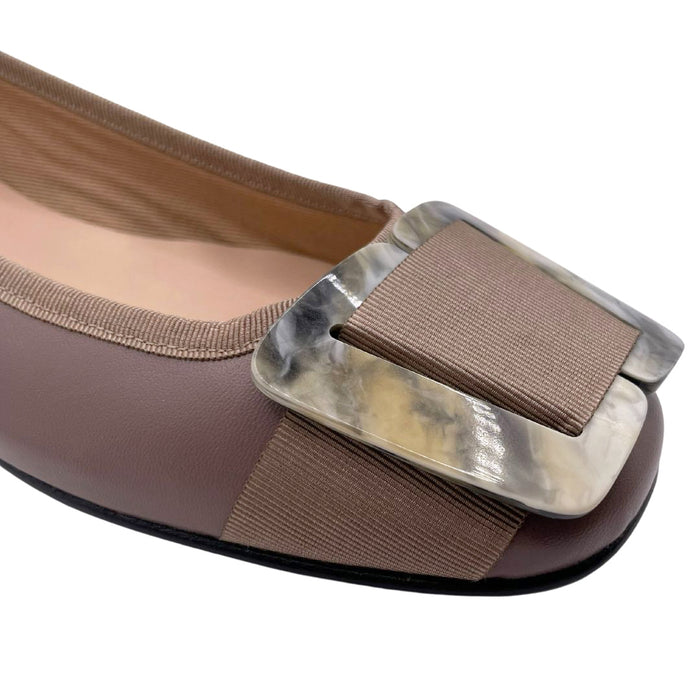 French Sole Fs Ny Classic - Taupe Leather