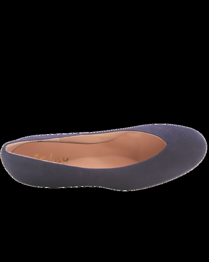 French Sole Fs Ny Cubic - Navy Suede