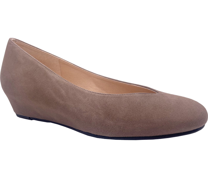 French Sole Fs Ny Cubic - Taupe Suede