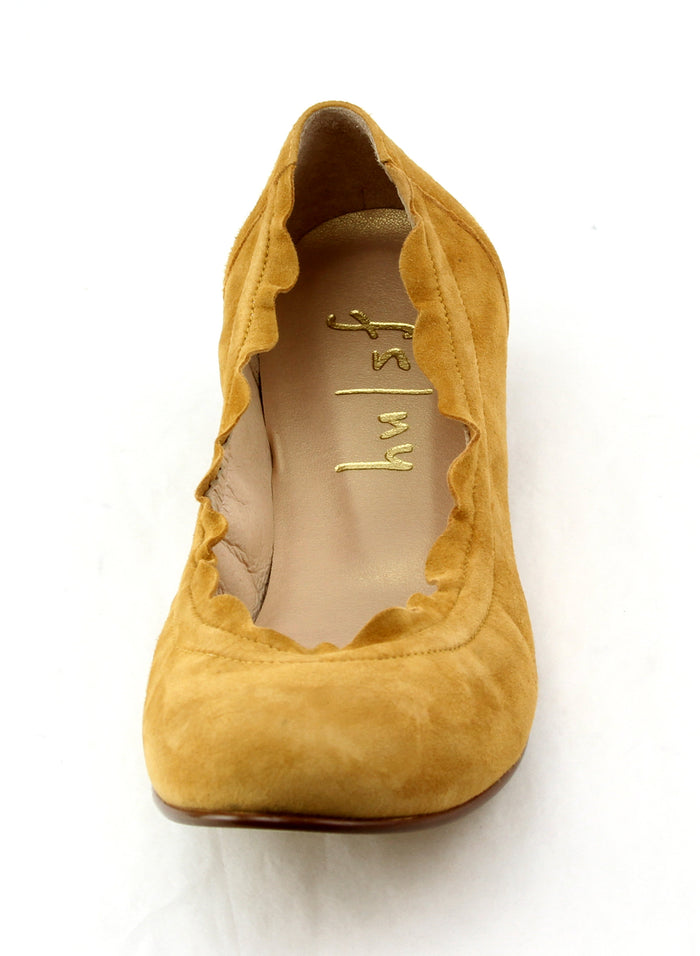French Sole Fs Ny Cuff - Honey Suede