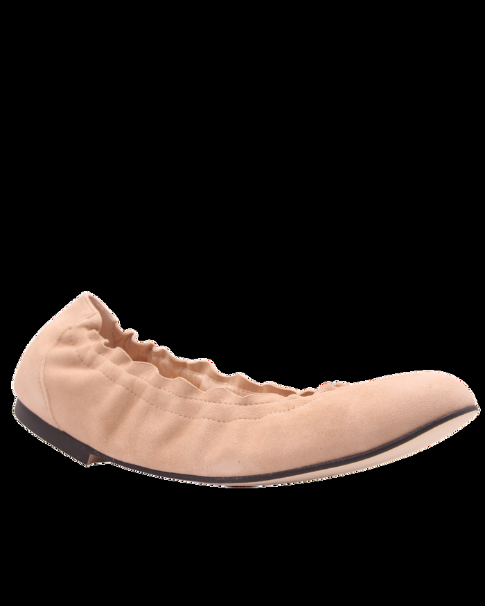 French Sole Fs Ny Cuff - Nude Suede