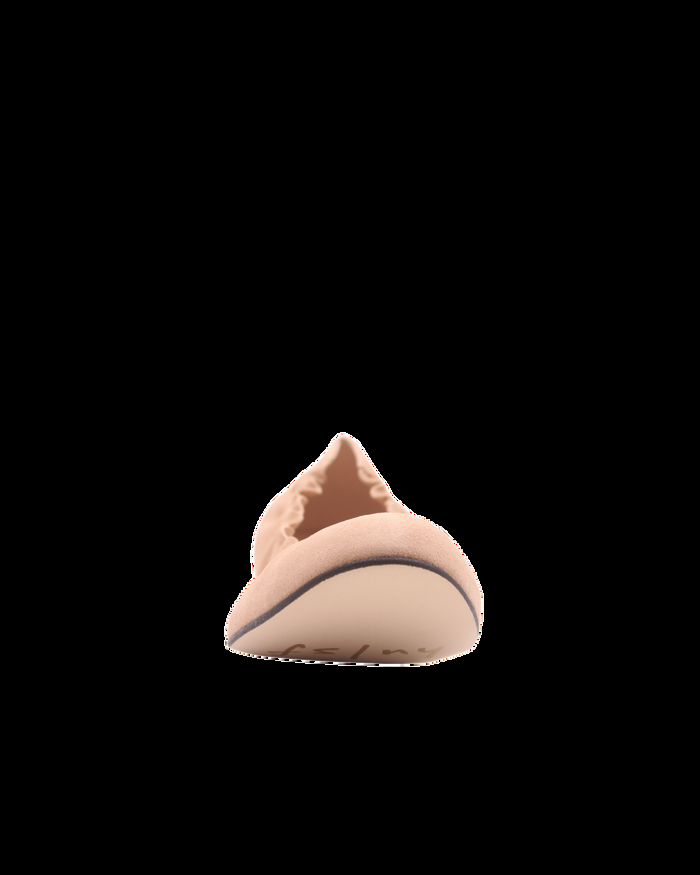 French Sole Fs Ny Cuff - Nude Suede