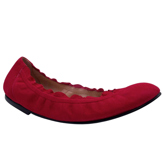 French Sole Fs Ny Cuff - Red Suede