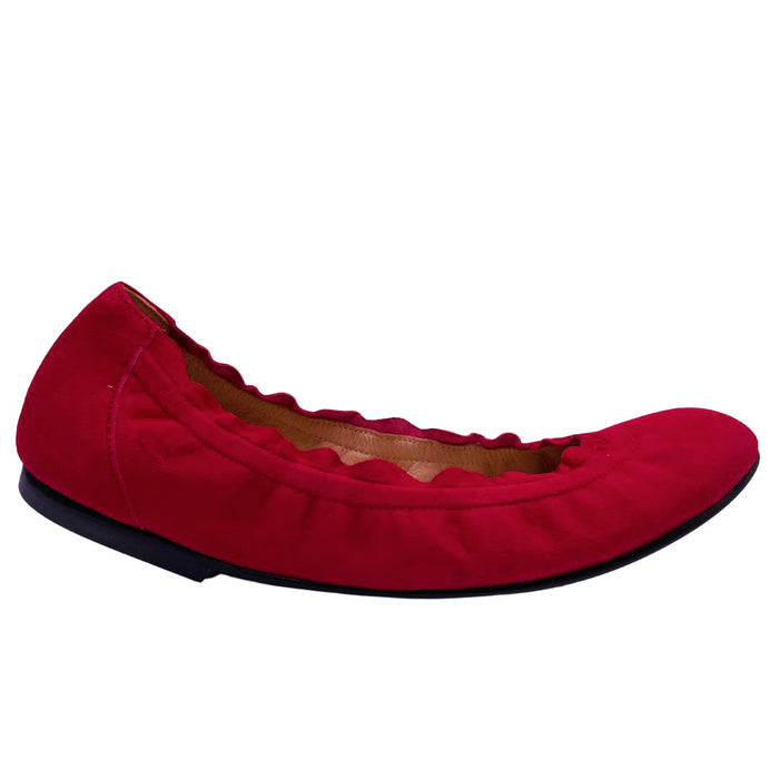 french sole fs ny Cuff - Red Suede