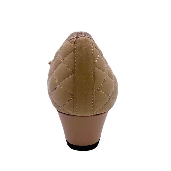French Sole Fs Ny Deluxe - Beige And Black Leather
