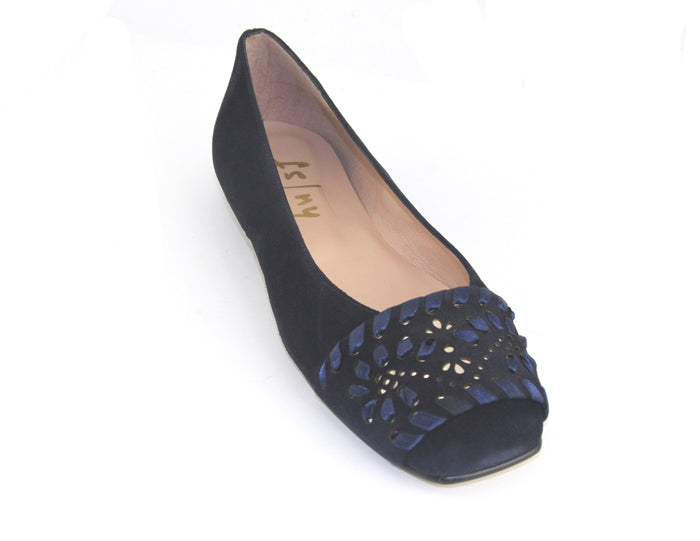 French Sole Fs Ny Deuce - Navy Suede