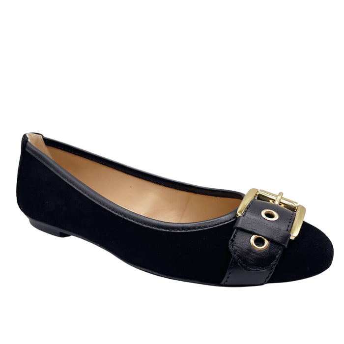 French Sole Fs Ny Ditto - Black Suede