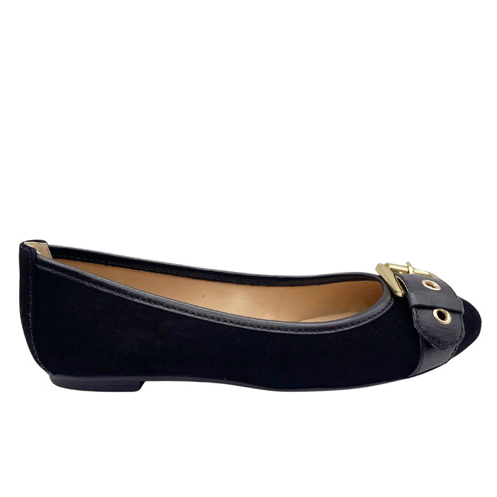 french sole fs ny Ditto - Black Suede