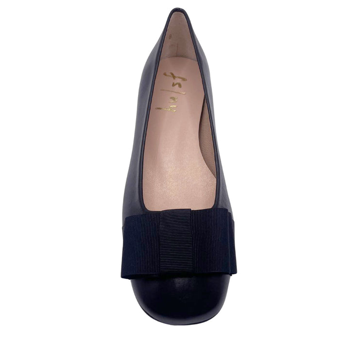 French Sole Fs Ny Drum 6 - Black Leather