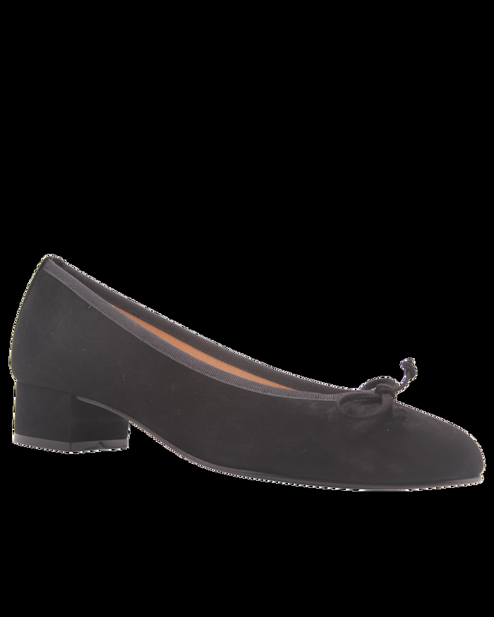 French Sole Fs Ny Elda - Black Suede