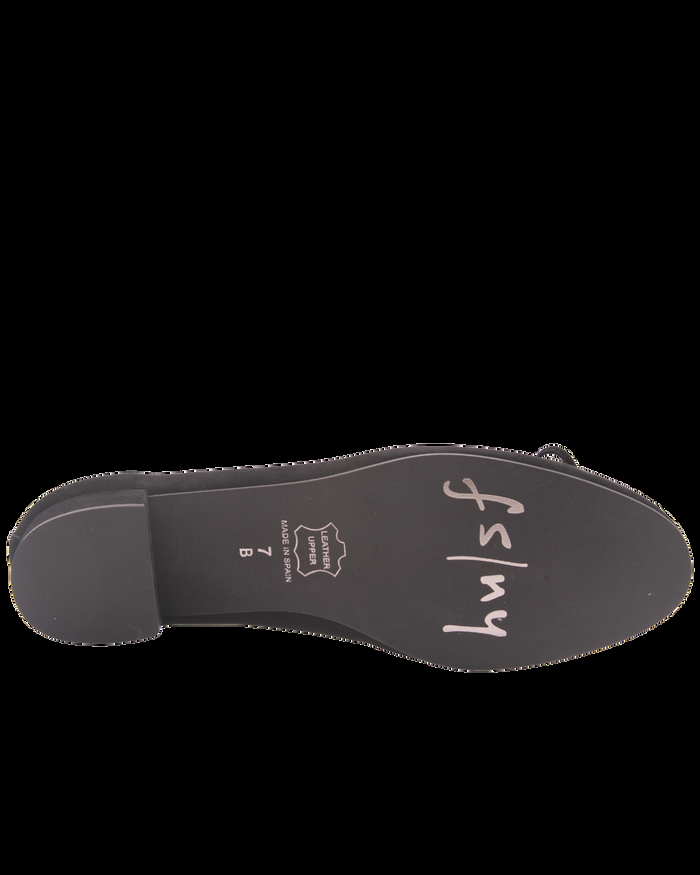 French Sole Fs Ny Elda - Black Suede