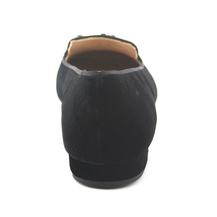 French Sole Fs Ny Eloise - Black Quilt Velvet