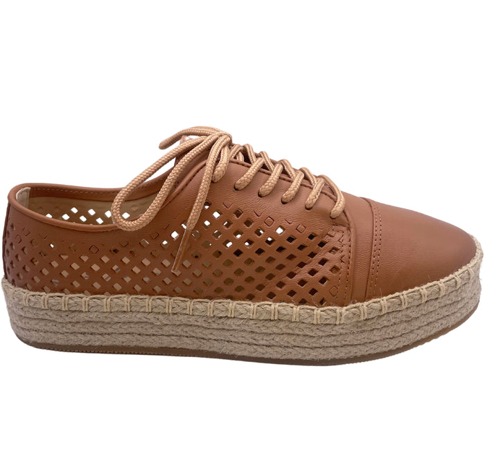 french sole fs ny Francesca - Camel Leather