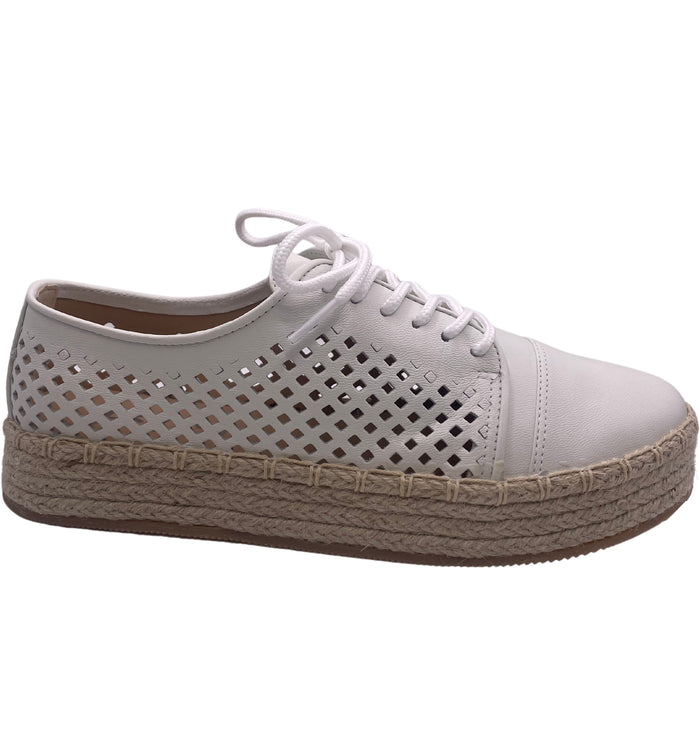 french sole fs ny Francesca - White Leather