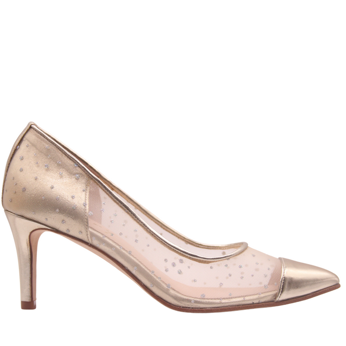 french sole fs ny Harlie - Platinum Raindrop Mesh