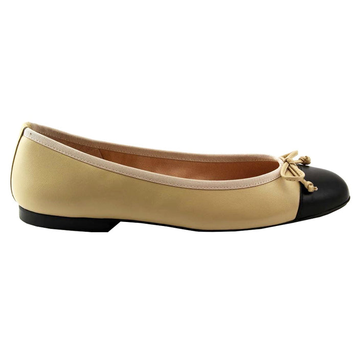 french sole fs ny Index - Beige Black Leather