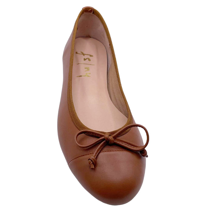 French Sole Fs Ny Index - Cognac Leather