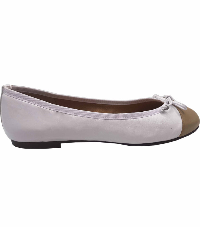 french sole fs ny Index - White Beige Leather