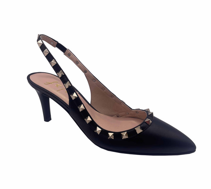 French Sole Fs Ny Jaclyn - Black Leather