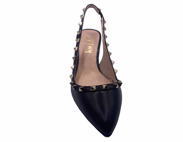 French Sole Fs Ny Jaclyn - Black Leather