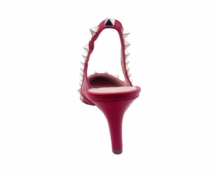 French Sole Fs Ny Jaclyn - Red Leather