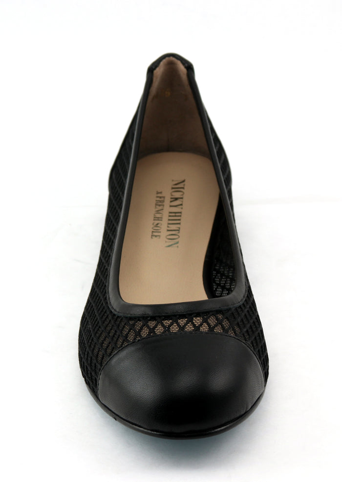 French Sole Fs Ny Jessica - Black Mesh