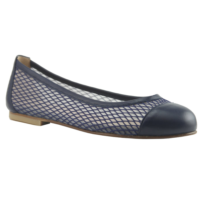 French Sole Fs Ny Jessica - Navy Mesh