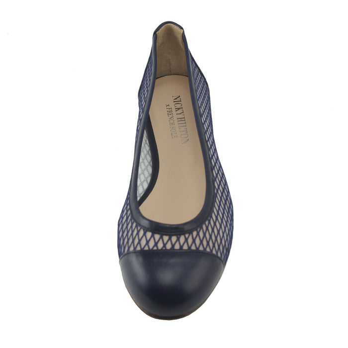 French Sole Fs Ny Jessica - Navy Mesh